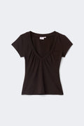 14+ v-neck t-shirt - Mole