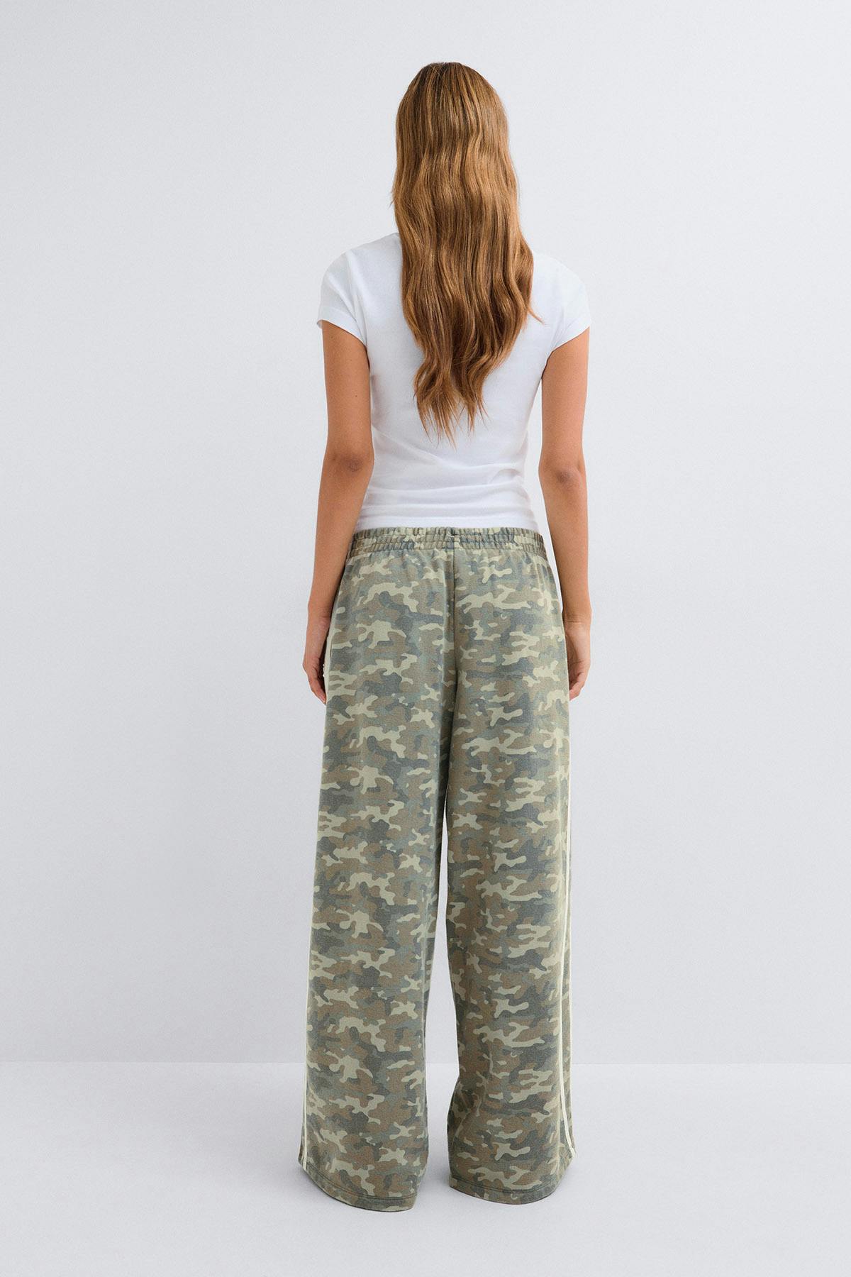 Camo stripe trousers - Camo