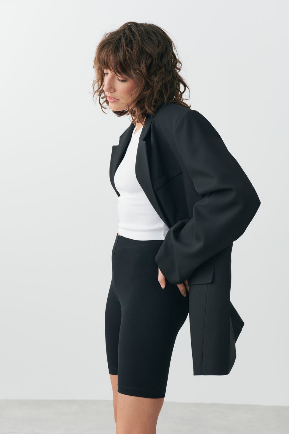 basic biker - Blanc