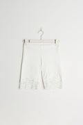 basic biker lace - Blanc cassé