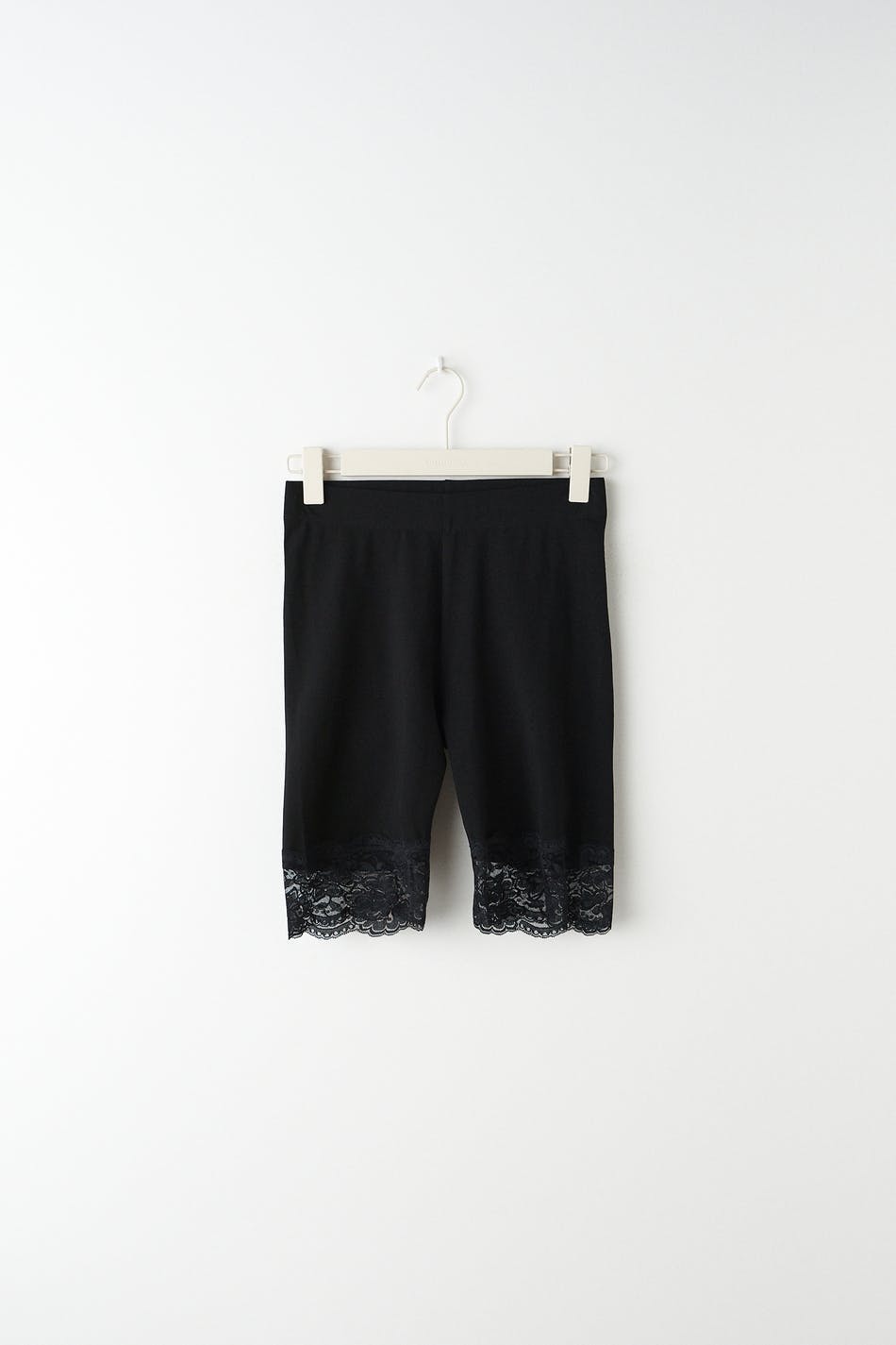 basic biker lace - Noir