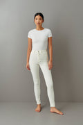 high waist jeans - Noir
