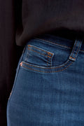 high waist jeans - Blanc cassé