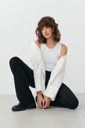 Flare tall trousers - Noir