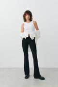 Flare tall trousers - Noir