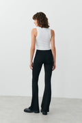 Flare tall trousers - Noir
