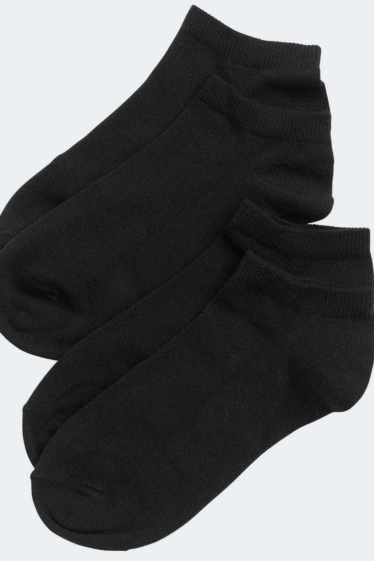 pack ankle socks - Noir