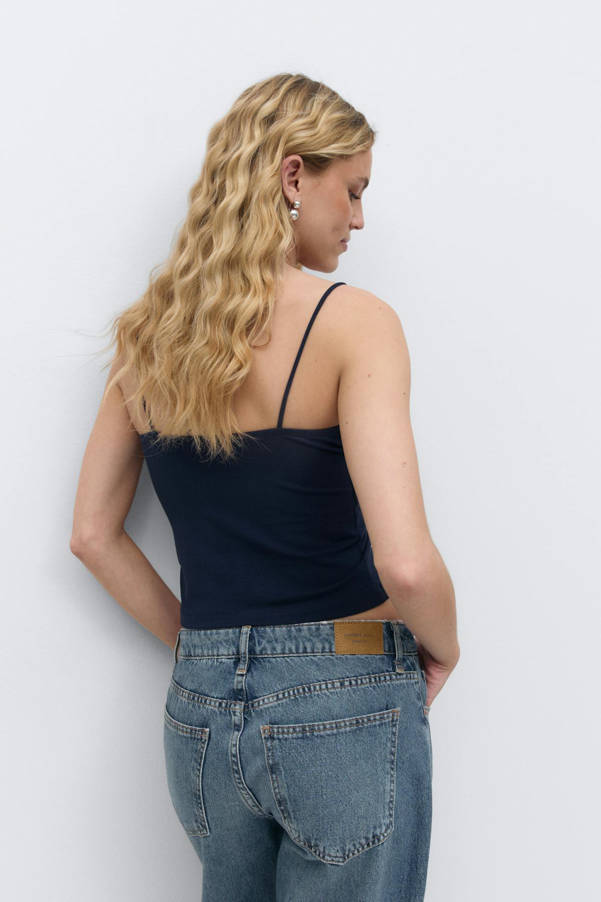 spaghetti strap singlet - Ballet slipper