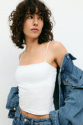 spaghetti strap singlet - Peacoat