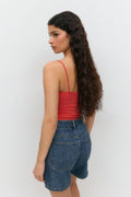 spaghetti strap singlet - Stripe