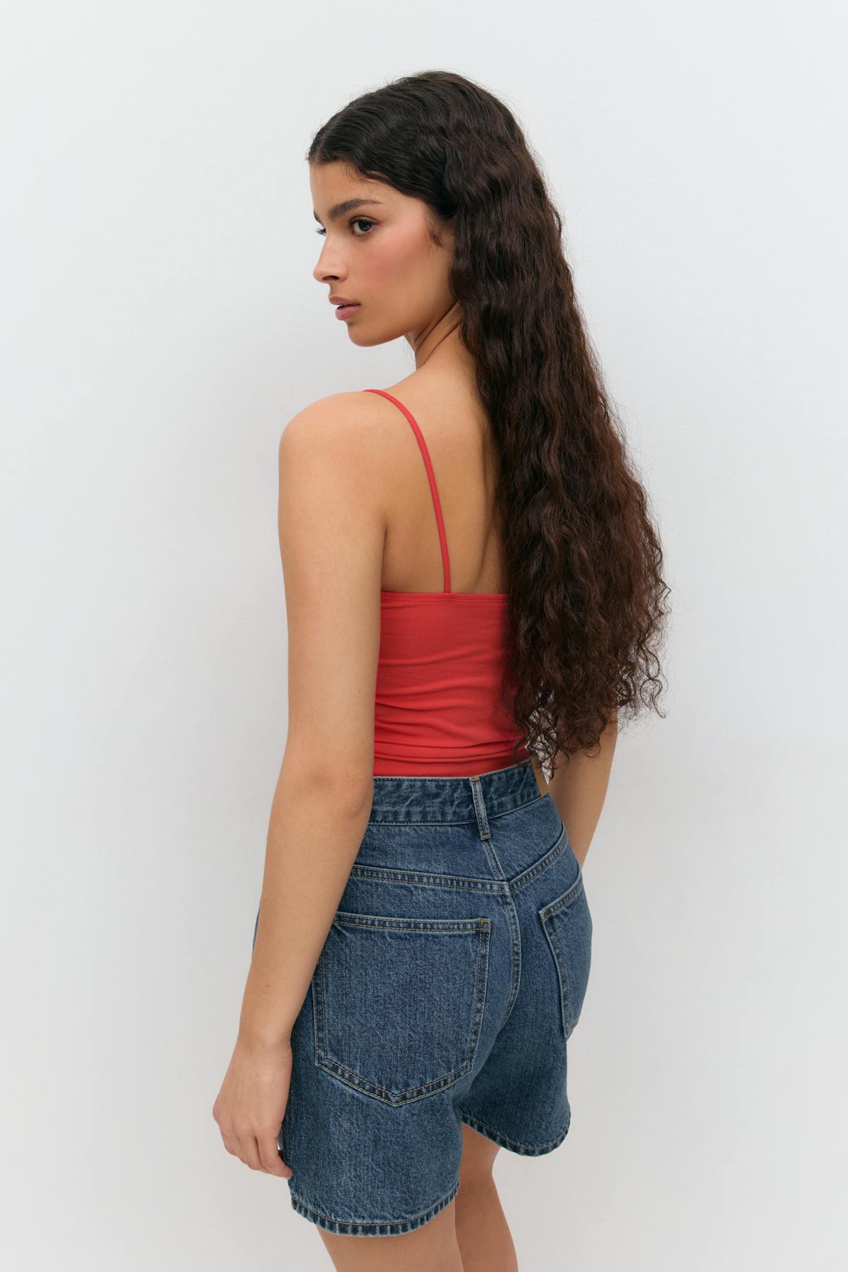 spaghetti strap singlet - Stripe