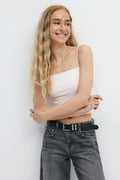 spaghetti strap singlet - Peacoat