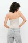 spaghetti strap singlet - Stripe