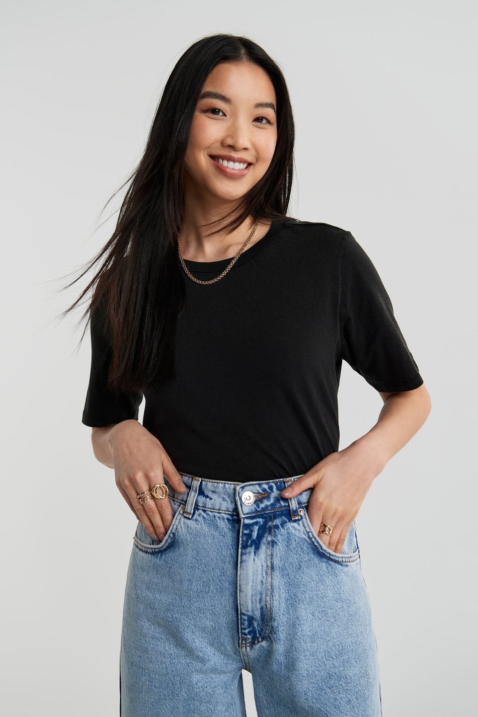 Emma tee - Noir