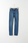molly petite high w jeans - Blanc cassé