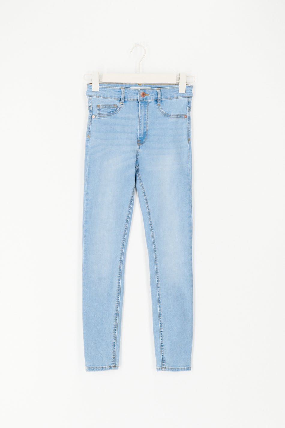 molly petite high w jeans - Standard blue