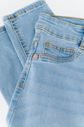 molly petite high w jeans - Standard blue