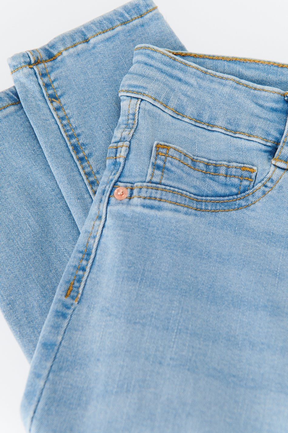 molly petite high w jeans - Standard blue