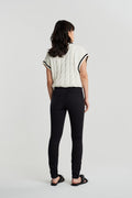 molly petite high w jeans - Offblack