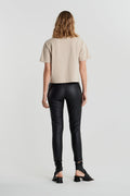 Maj pu trousers - Noir