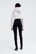 molly tall high w jeans - Noir