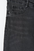 molly petite high w jeans - Standard blue