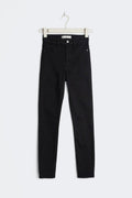 molly petite high w jeans - Offblack