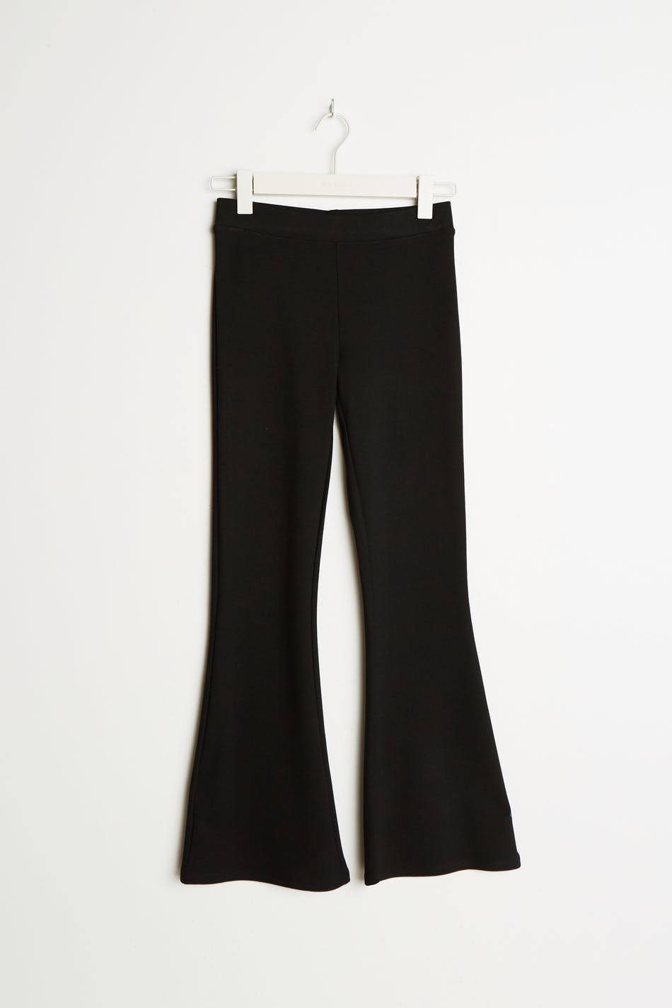 Flare petite jersey trousers - Noir