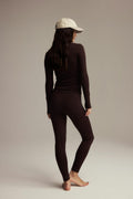 Basic long leggings - Noir
