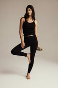 Basic long leggings - Noir