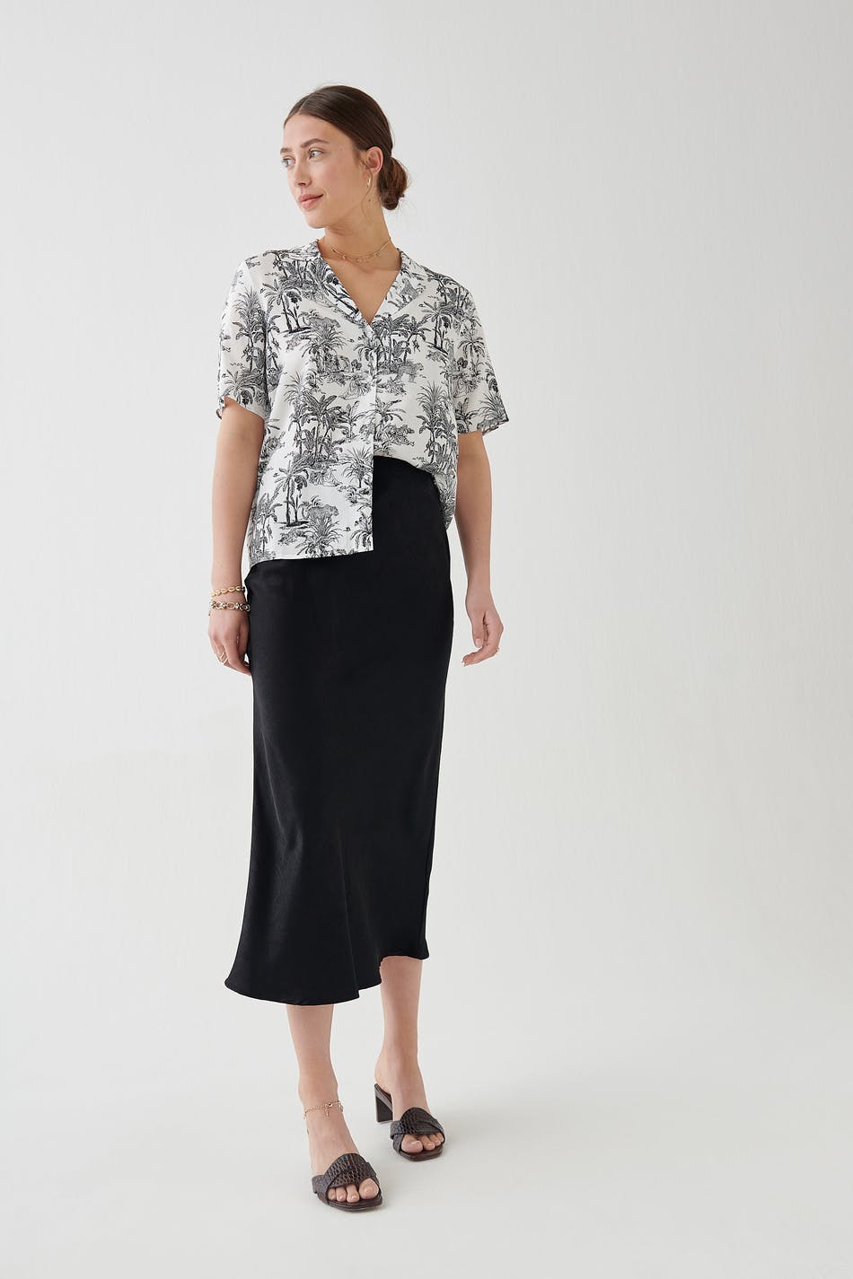 Edit blouse - White jungle