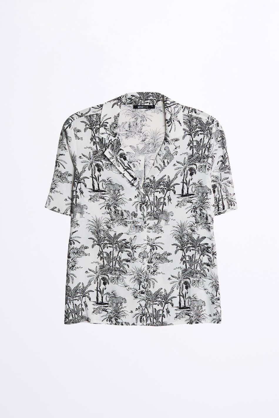 Edit blouse - White jungle