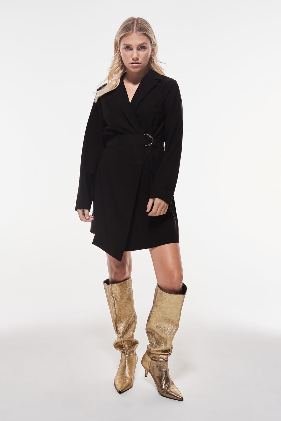 Vallery blazer dress - Noir