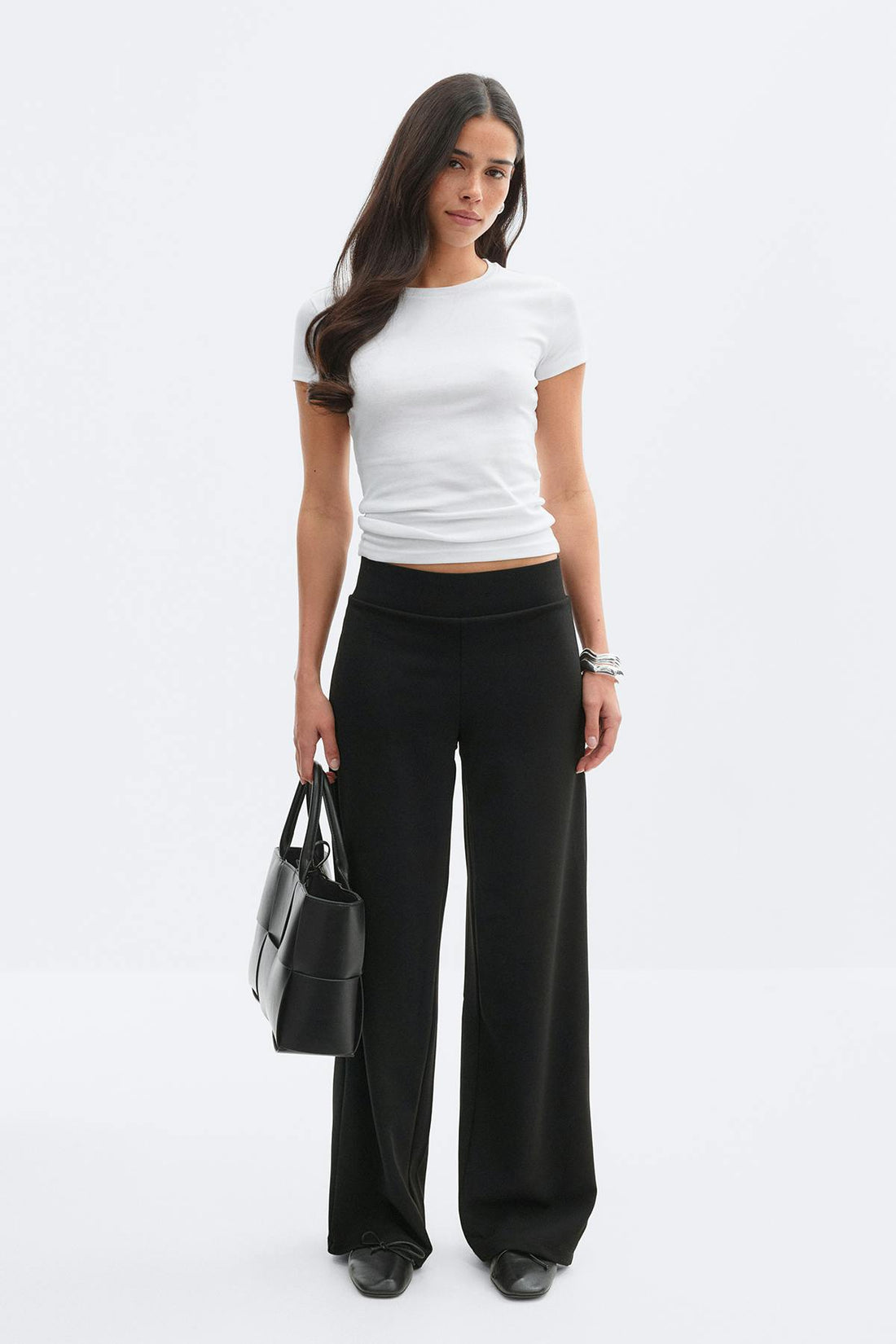 Wide trousers - Noir