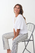Olivia tee - Blanc