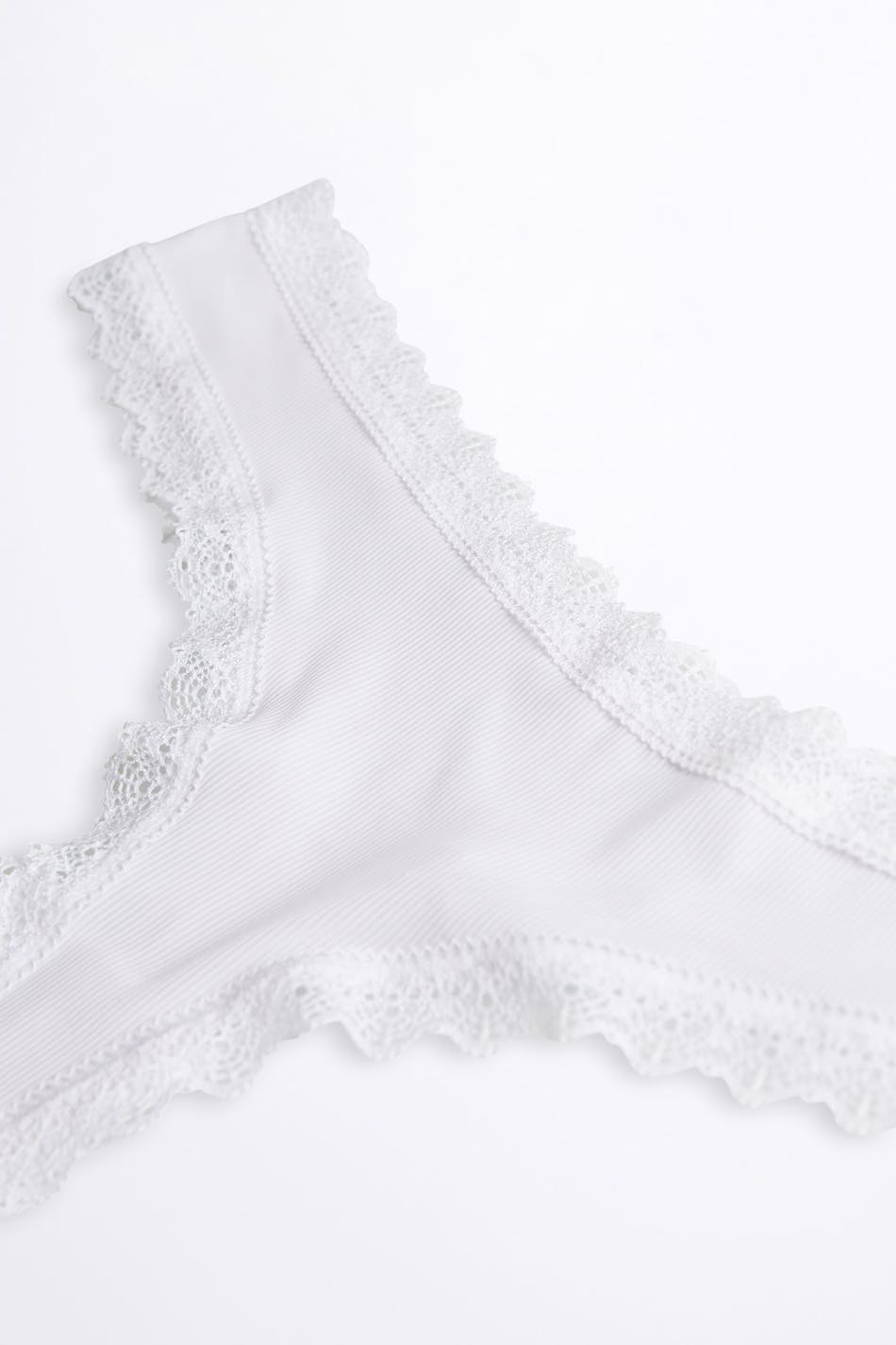 Rib string - Blanc