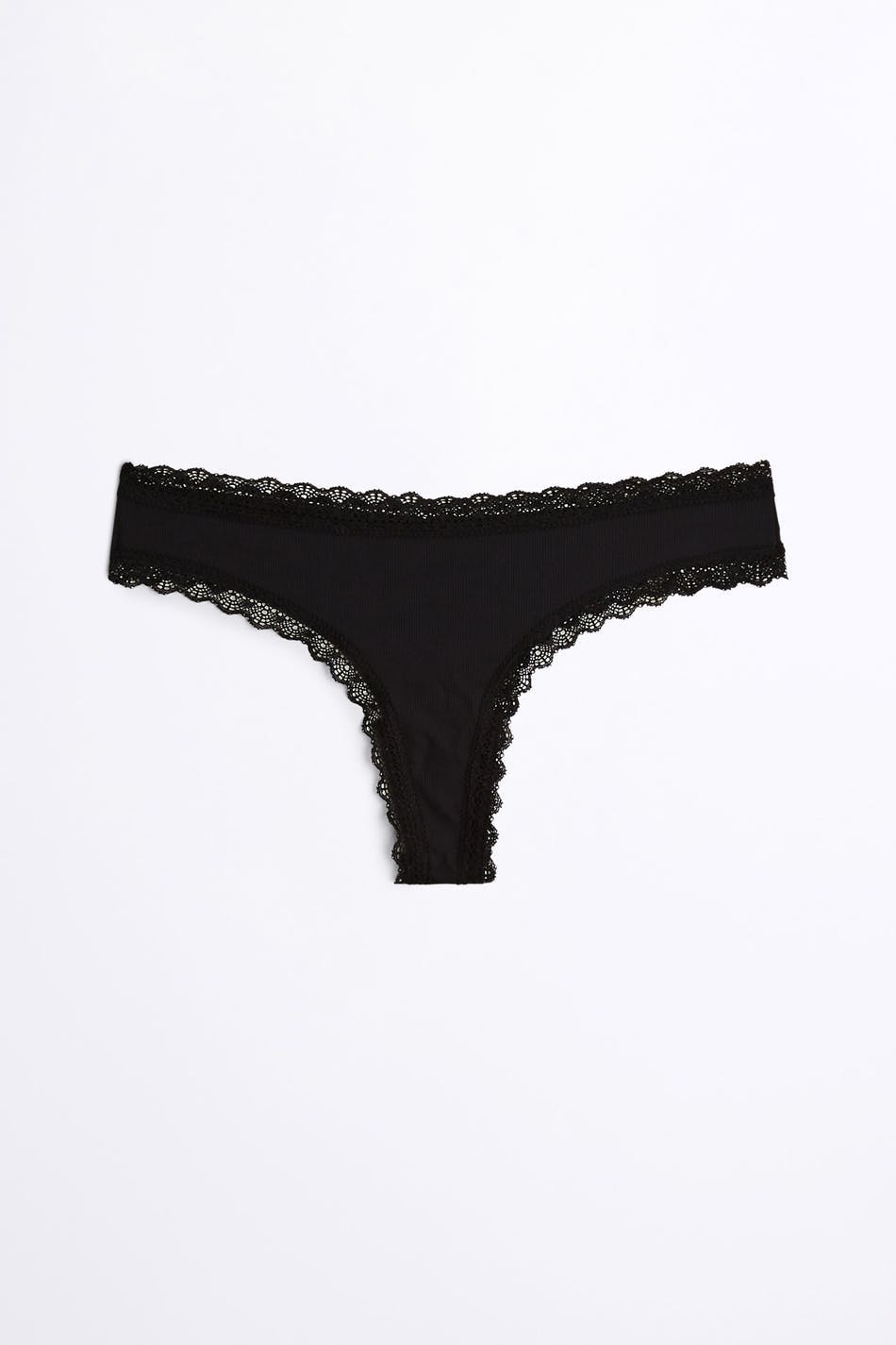 Rib string - Noir