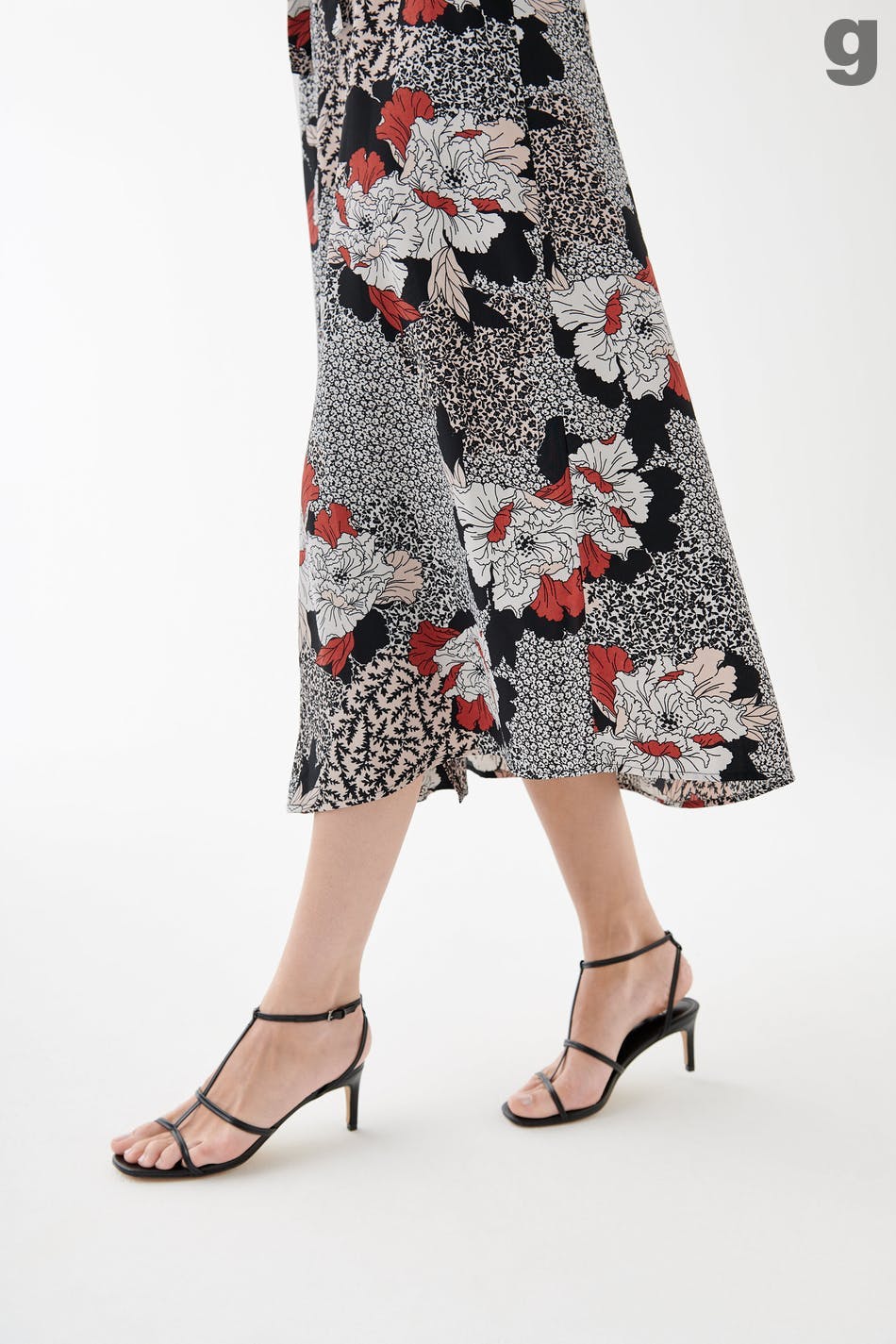Marie high heel sandals - Noir