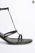 Marie high heel sandals - Noir