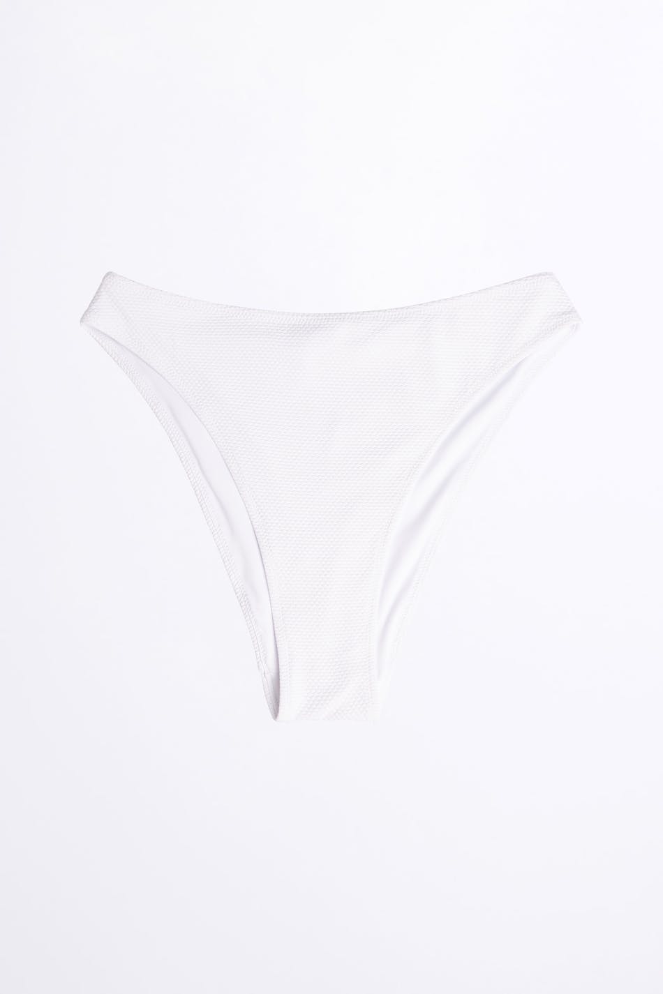 Rosie highwaist bikini brief - Blanc