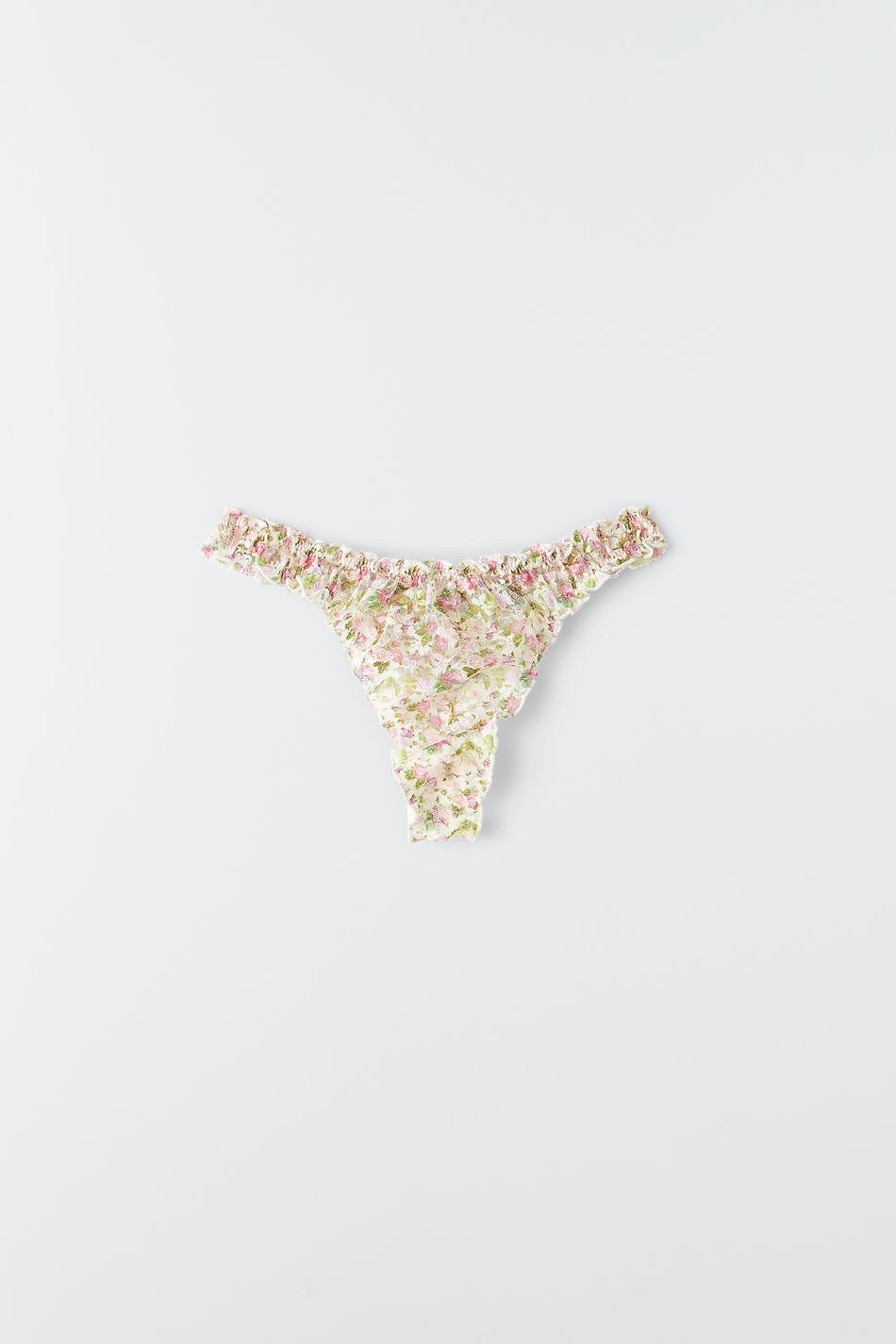 lace string - Noir
