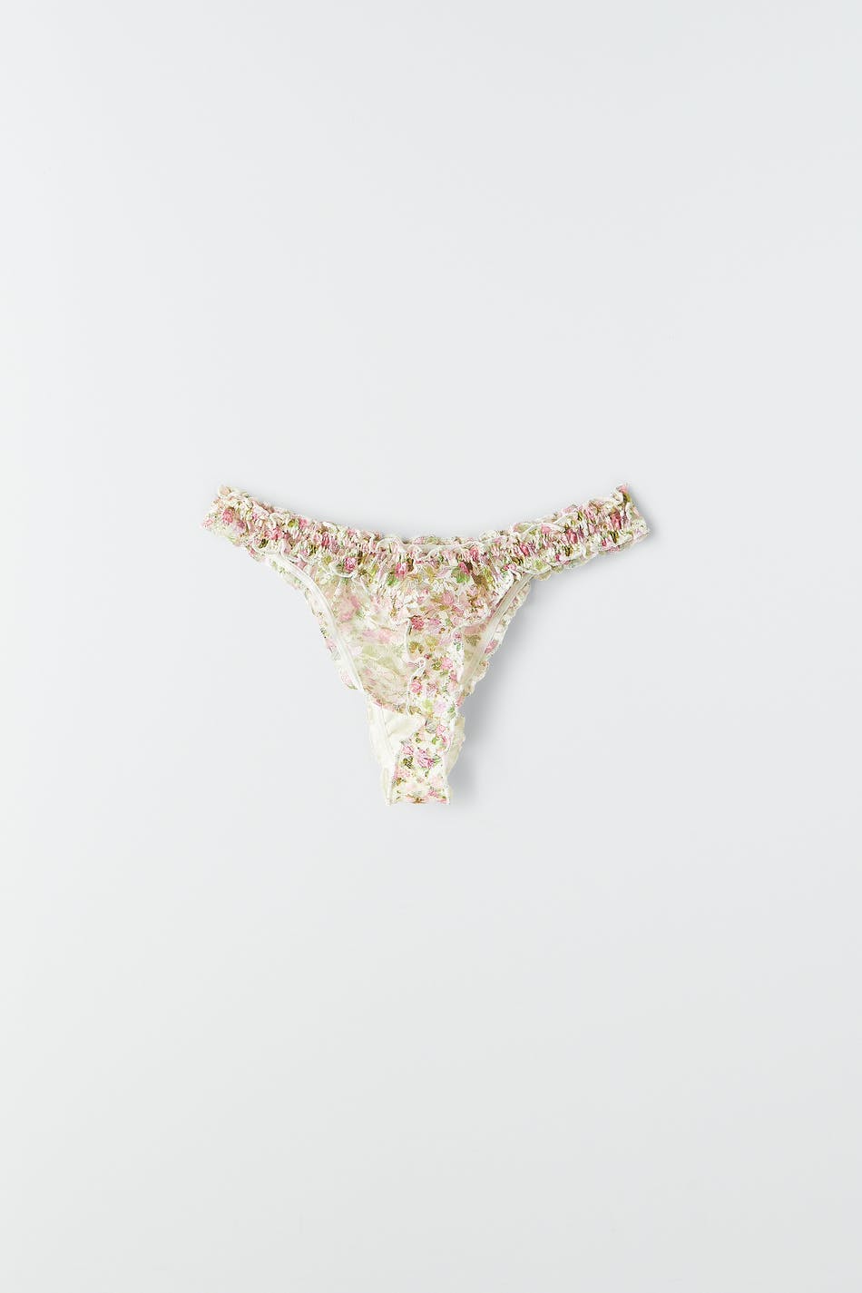 lace string - Rhubarb