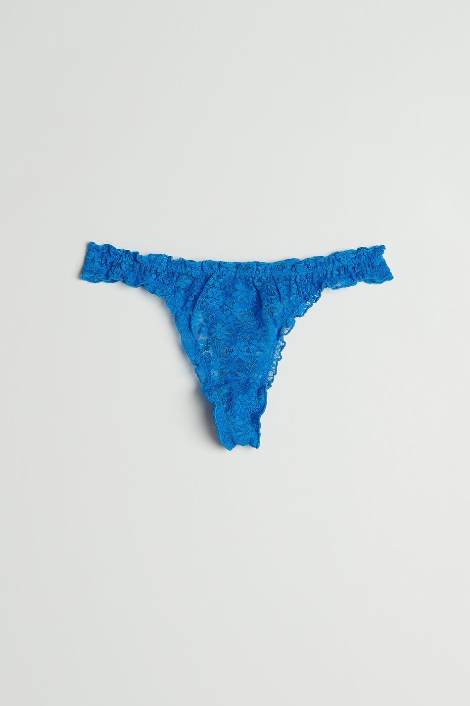 lace string - Parisian blue