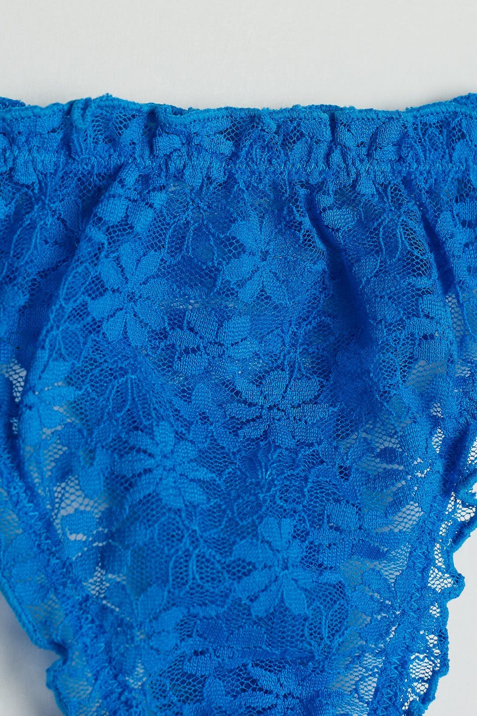 lace string - Parisian blue