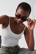 sharp cateye sunglasses