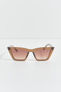 sharp cateye sunglasses