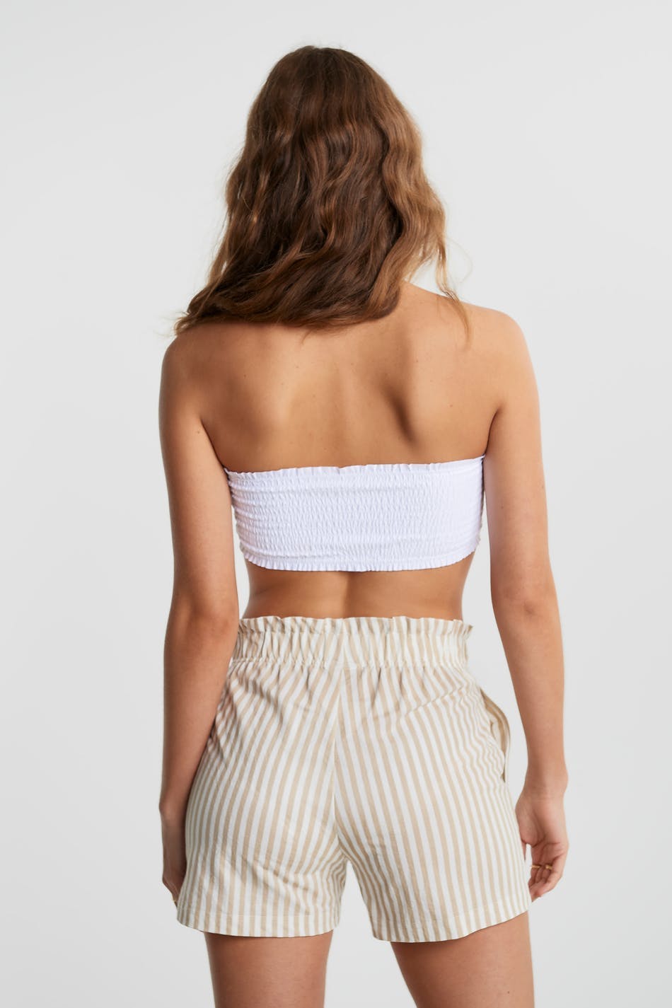 Nina bikini bandeau - Blanc