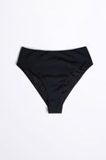 Nina highwaist bikini brief - Noir