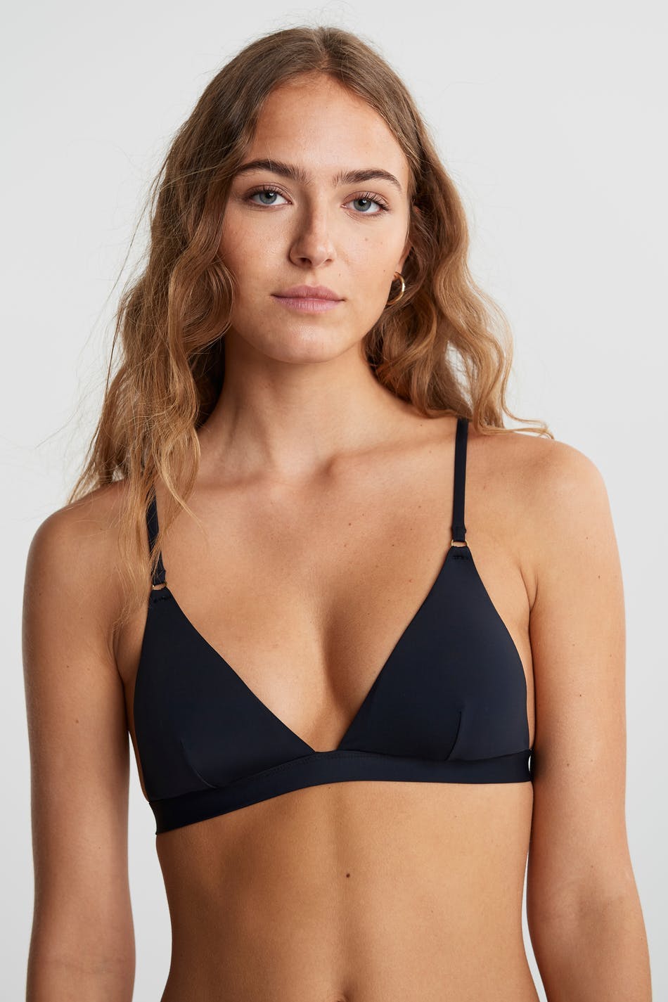 Nina bikini triangle - Noir