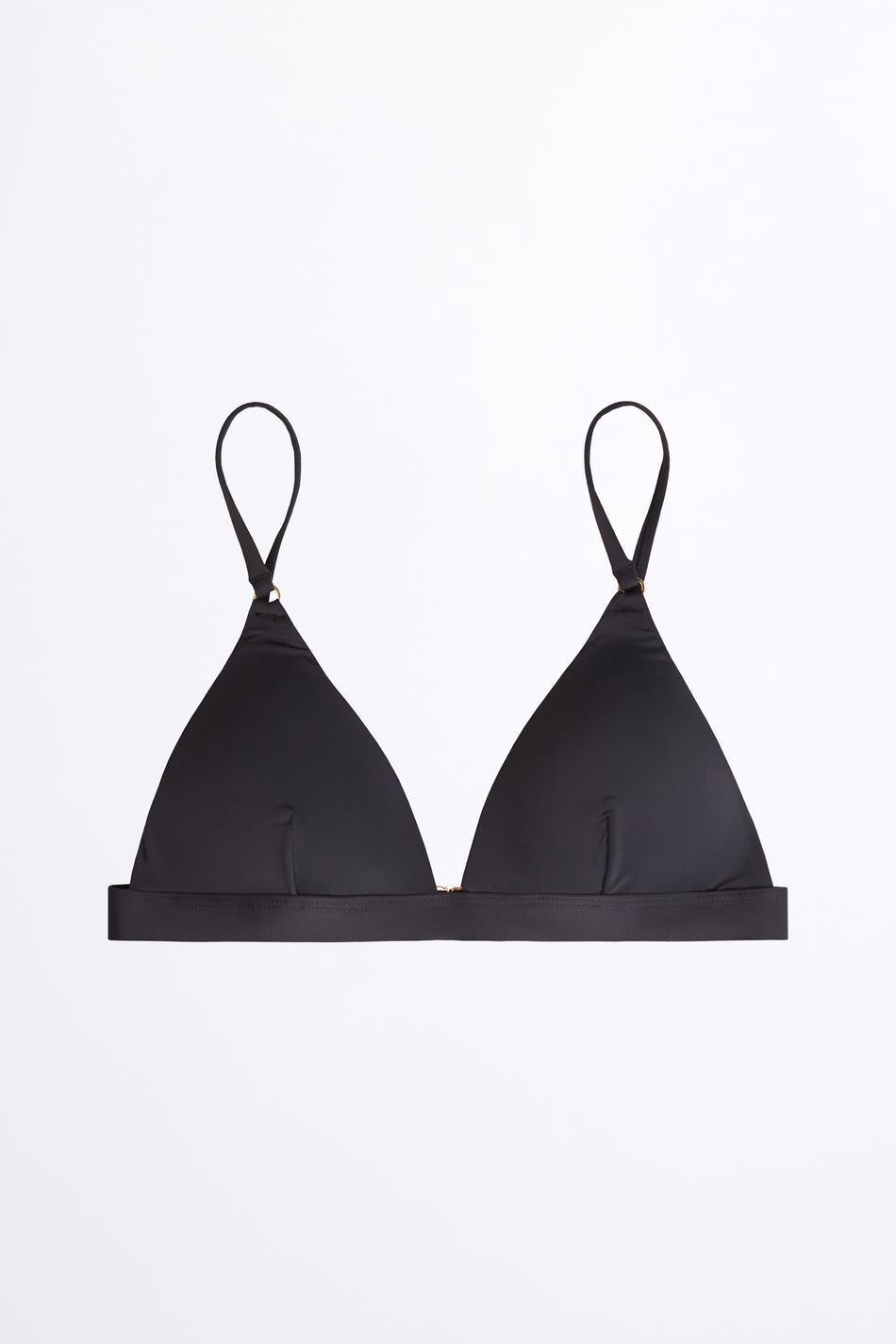 Nina bikini triangle - Noir
